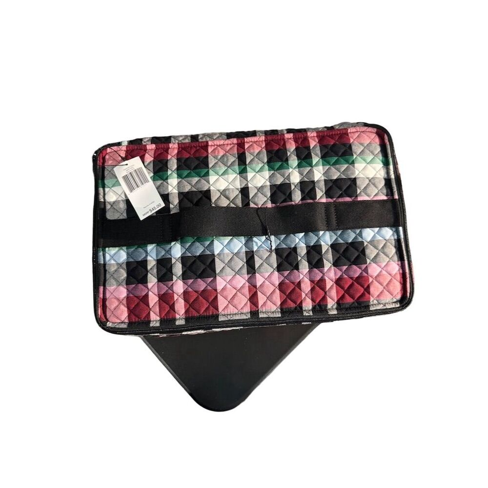 Vera Bradley Insulated Casserole Carrier Ribbons Plaid Multicolor
